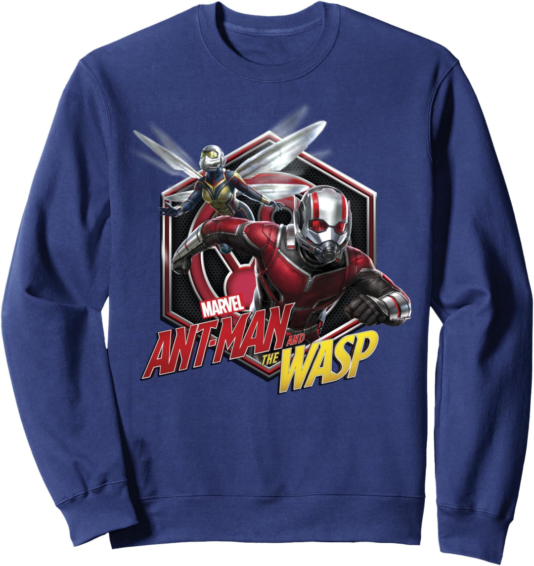 Marvel Ant-Man & The Wasp Hexagon Badge Sweatshirt