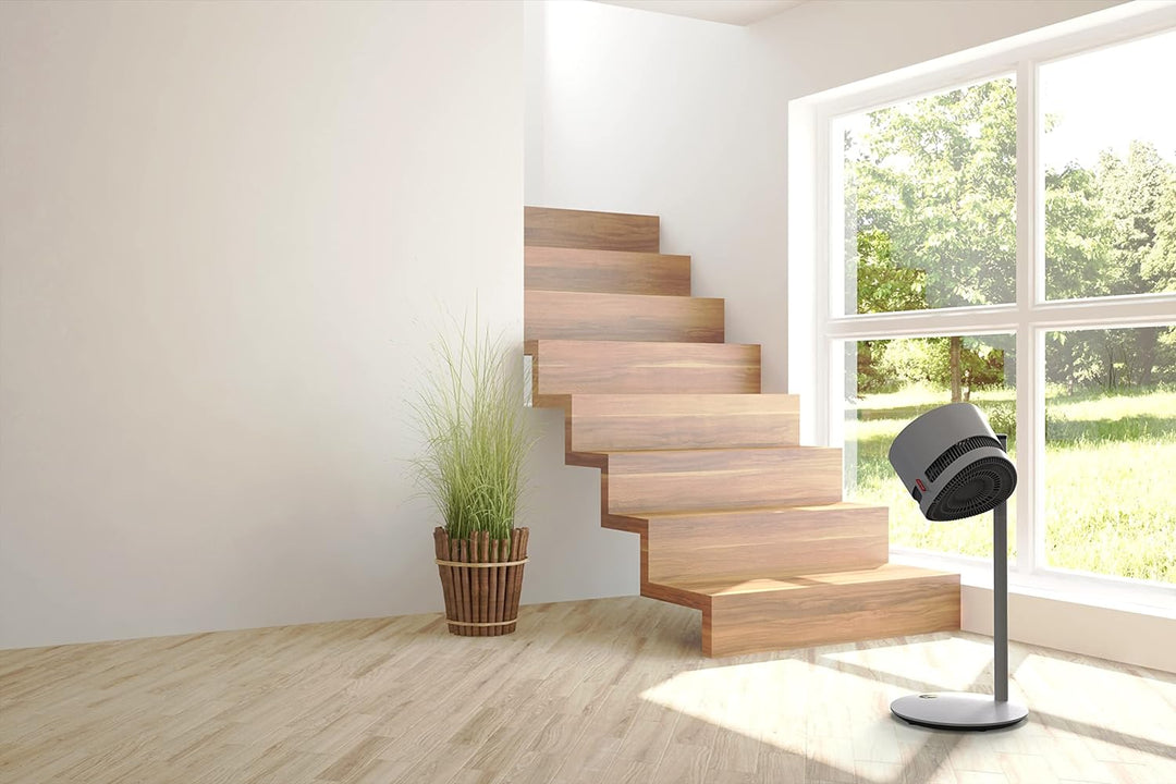 BONECO Air Shower Ventilator F225 – höhenverstellbarer Standventilator mit 32 Leistungsstufen – kipp