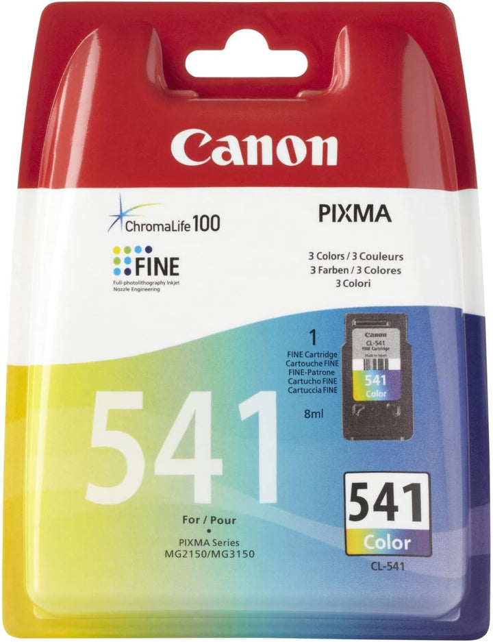 Canon CL-541 C/M/Y Farb Druckertinte - 8 ml für PIXMA Tintenstrahldrucker ORIGINAL 5227B005 standard
