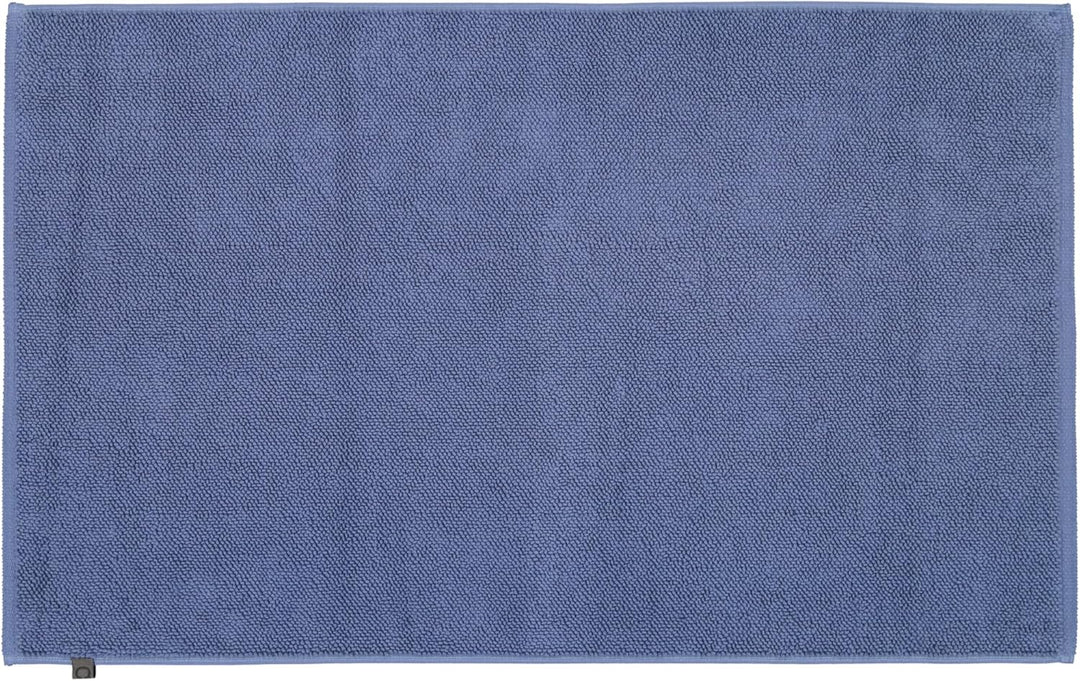 Cawö Badteppiche Loop 1007 Nachtblau - 111 60x60 cm, 60x60 cm