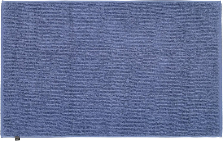 Cawö Badteppiche Loop 1007 Nachtblau - 111 60x60 cm, 60x60 cm