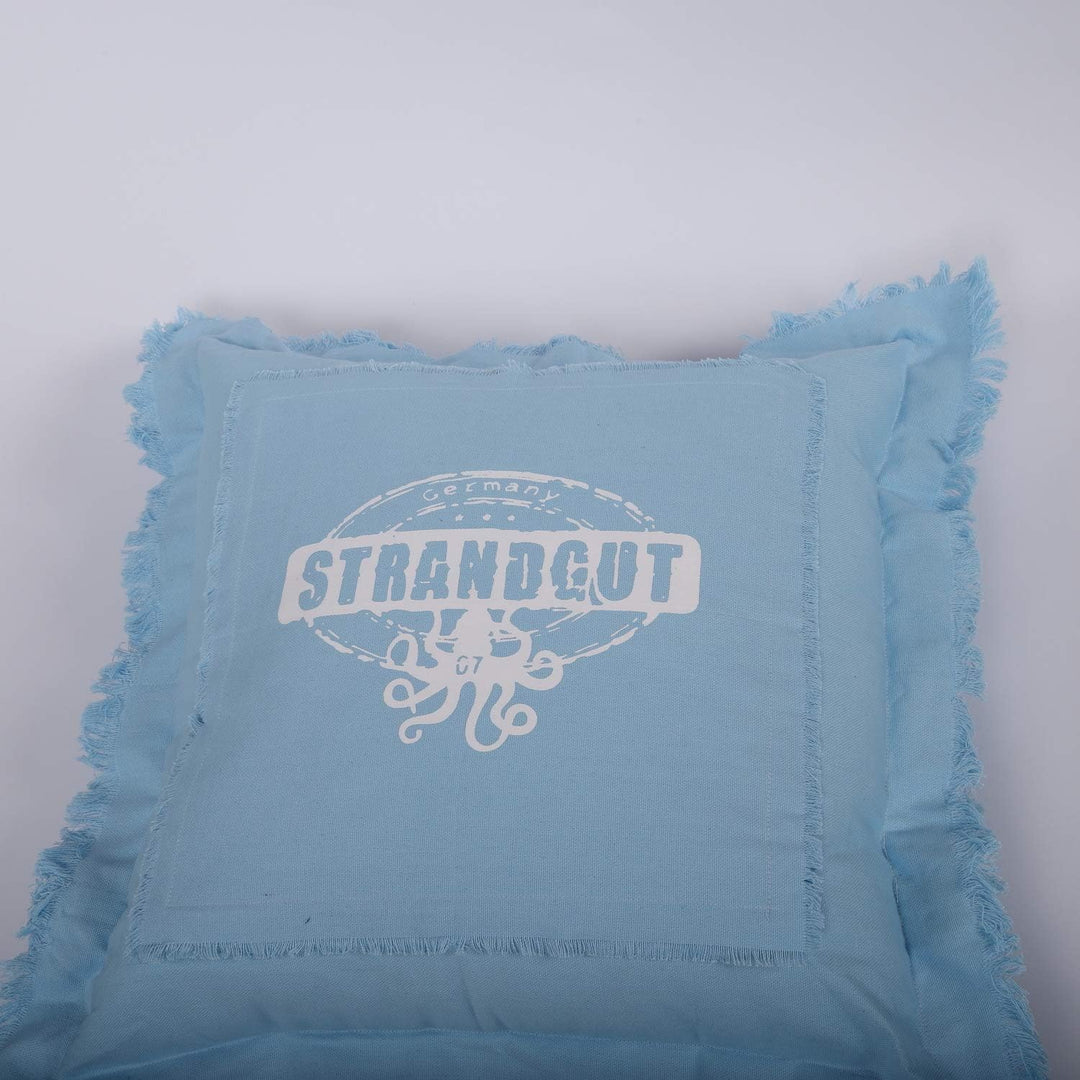 Strandgut07 Kissen mit Reissverschluss, 53 x 53 cm, Hellblau 53 x 53 cm Hellblau, 53 x 53 cm Hellbla