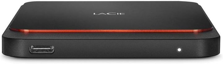LaCie Portable SSD, externe SSD 2TB, 2.5 Zoll, USB-C, PC & Mac, inkl. 3 Jahre Rescue Service, Modell