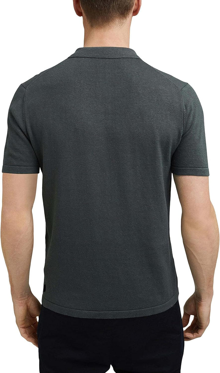ESPRIT Collection Herren Pullover 041eo2i301 S 375/Dark Teal Green, S 375/Dark Teal Green