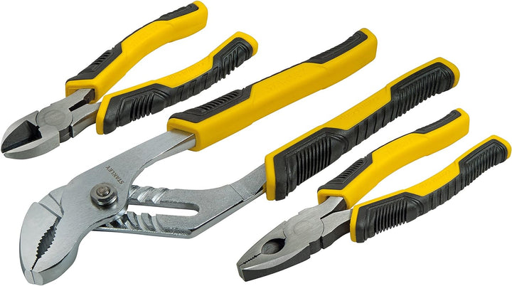 Stanley STHT0-74471 Zangen-Set "Control-Grip", 3-teilig Einheitsgrösse Multi, Einheitsgrösse Multi