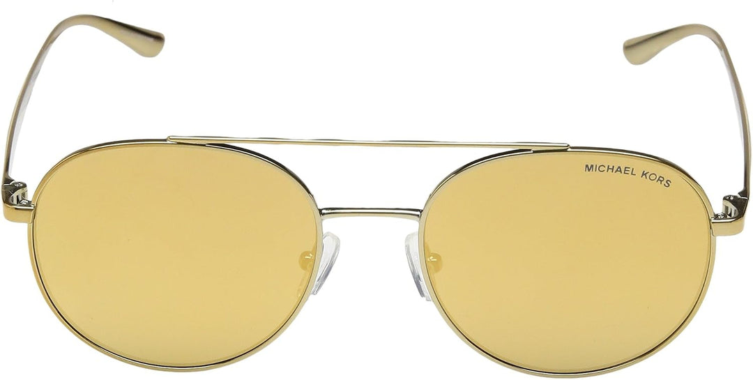 Michael Kors Damen Lon 11687P 53 Sonnenbrille, Gold (Gold/Tone/Liquidgold)