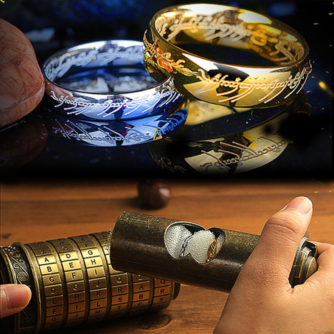 Da Vinci Code Mini Cryptex Rätsel und Puzzle für Weihnachten, Valentinstag und Geburtstag Freunde un