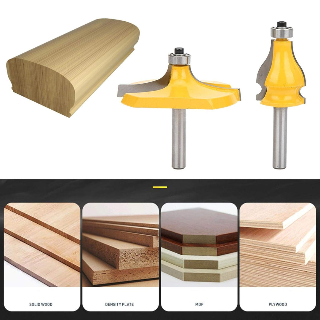 Handlauf Fräser, langlebig Genaue Positionierung Holzbearbeitungsfräser Holzbearbeitungsfräser mit L