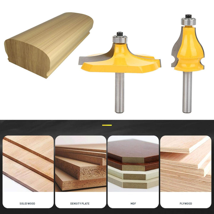 Handlauf Fräser, langlebig Genaue Positionierung Holzbearbeitungsfräser Holzbearbeitungsfräser mit L