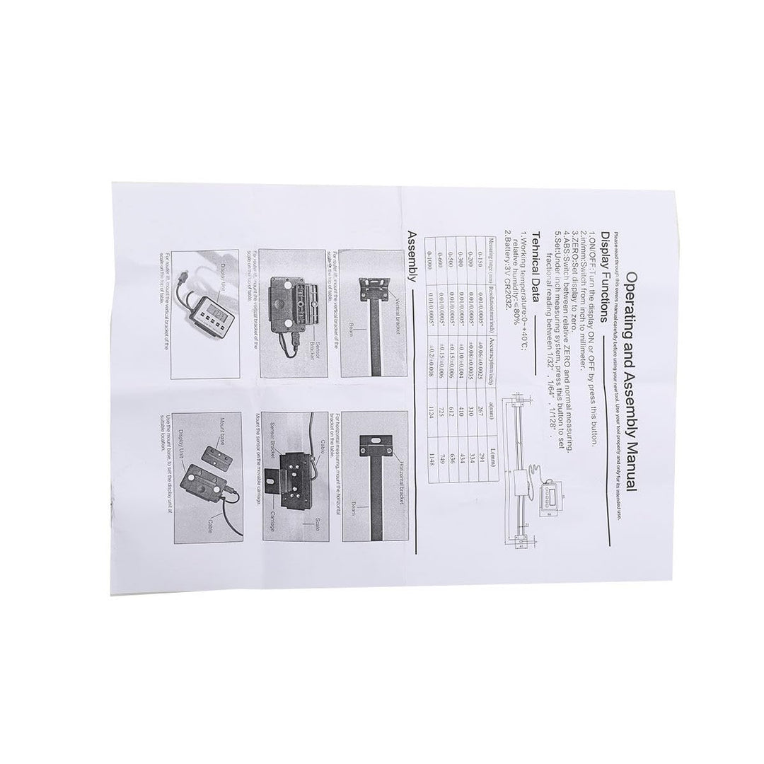LCD Digitalanzeige-Kit 0-150mm Digitalanzeige Remote Digital Readout Kit Linearskala Anbaumessschieb