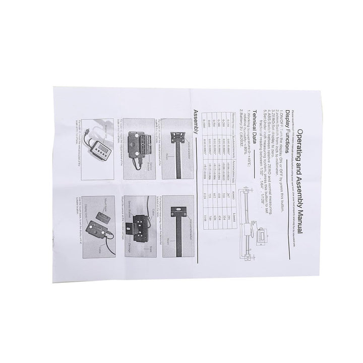 LCD Digitalanzeige-Kit 0-150mm Digitalanzeige Remote Digital Readout Kit Linearskala Anbaumessschieb