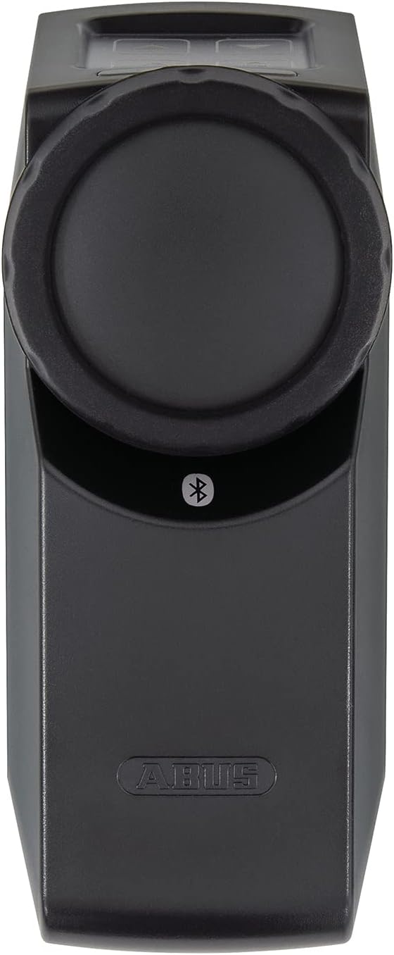 ABUS HomeTec Pro Bluetooth CFA3100 - Elektronisches Türschloss Schwarz + HomeTec Pro Bluetooth-Fernb