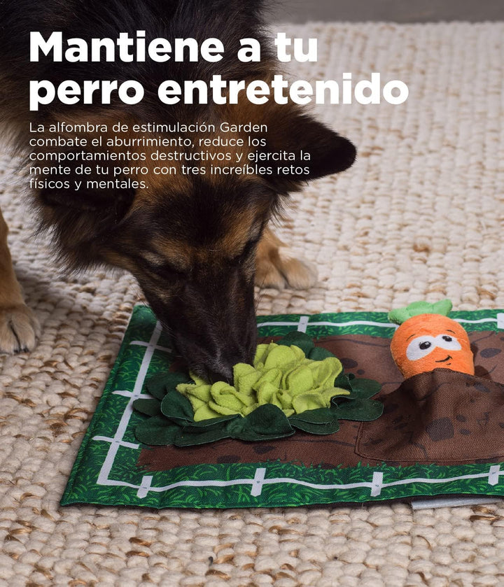 Outward Hound Nina Ottosson Activity Matz Garden Game - Spielmatte für Hunde - plüschig & unterhalts