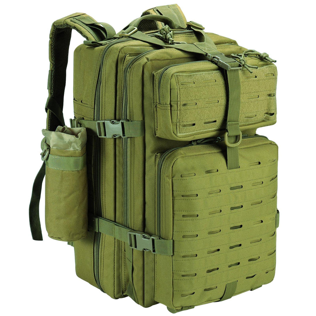 SHANNA Trekkingrucksack, Wanderrucksäcke Militärrucksack 45L Armee Rucksack MOLLE Assault Pack Takti