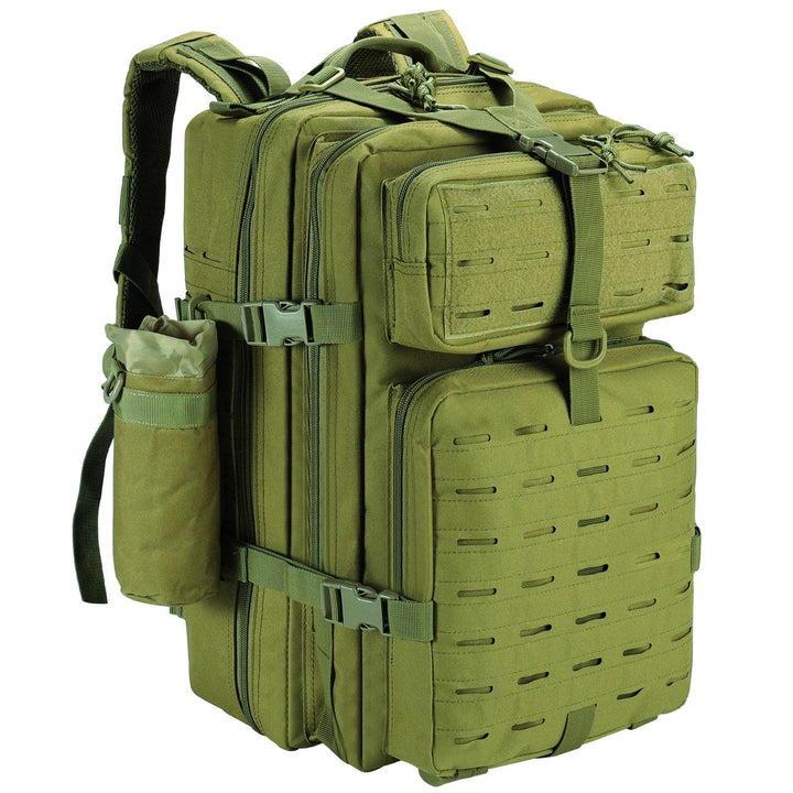 SHANNA Trekkingrucksack, Wanderrucksäcke Militärrucksack 45L Armee Rucksack MOLLE Assault Pack Takti
