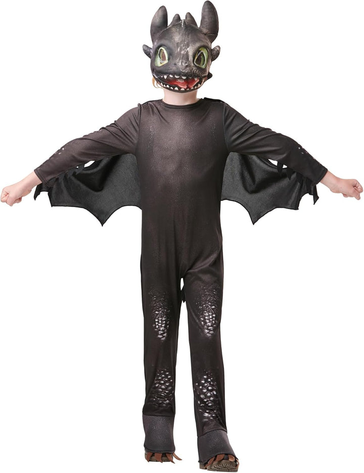 Rubie's Offizielles Drachenzähmen leicht gemacht - Ohnezahn Drachen, Kinderkostüm Deluxe, M
