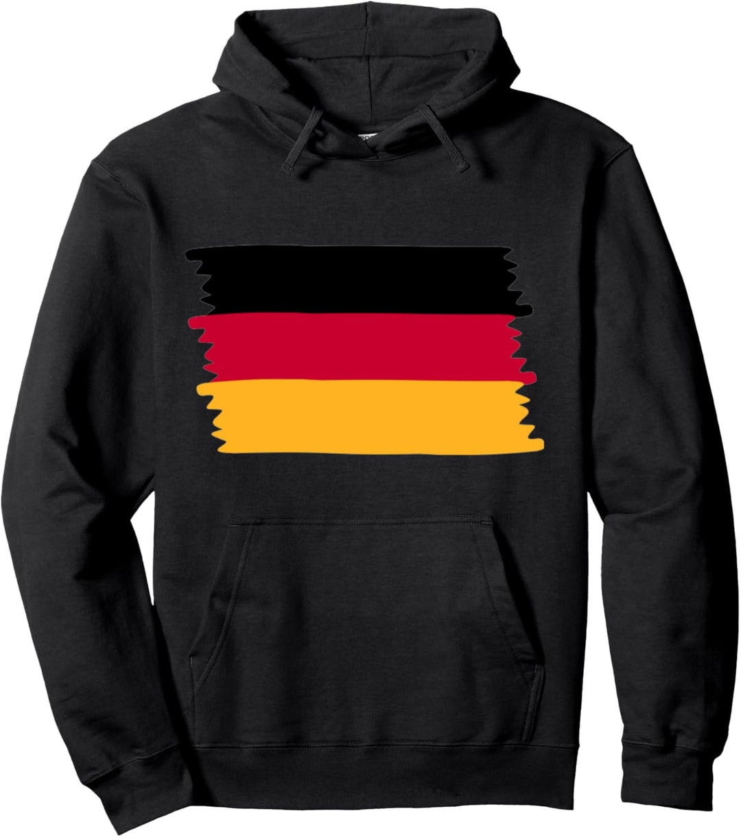 Deutschland Flagge Pullover Hoodie