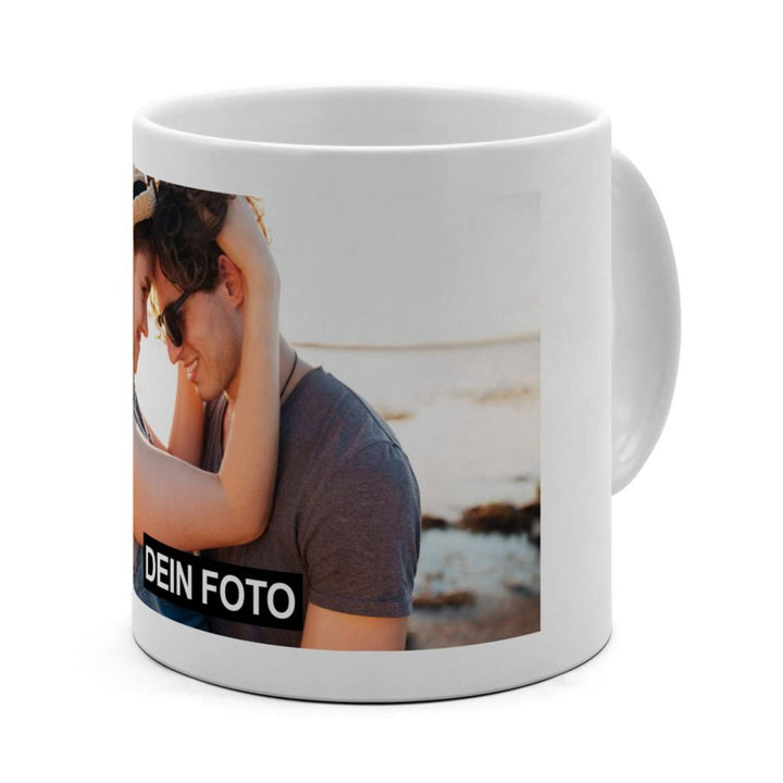 XL-XXL-Tasse 'Collage' - Personalisierte Fototasse mit eigenem Foto und Text - Grosse Tasse selbst g