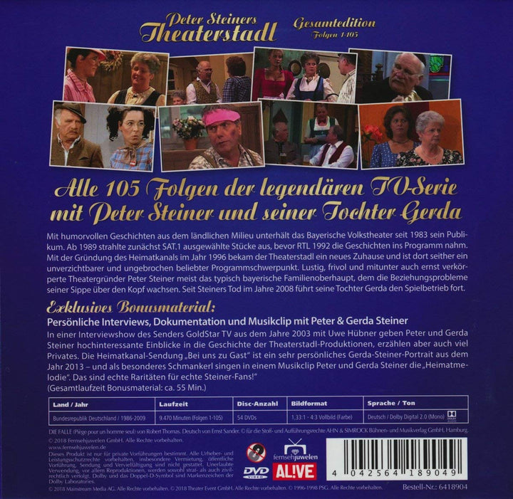 Peter Steiners Theaterstadl - Gesamtedition [54 DVDs], DVD