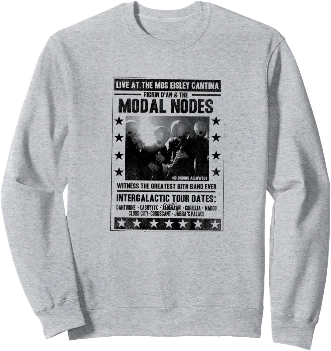 Star Wars The Cantina Band Poster Flyer Sweatshirt