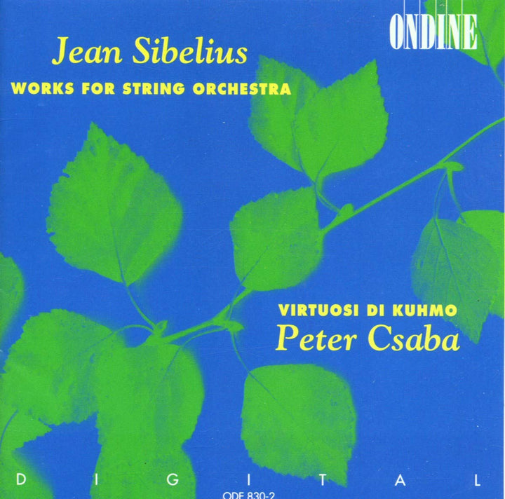 Werke für Streichorchester, Audio-CD