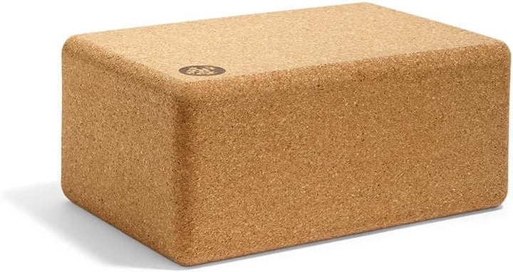 Manduka Unisex-Erwachsene Cork Yoga-Block 4" x 6" x 9", 4" x 6" x 9"