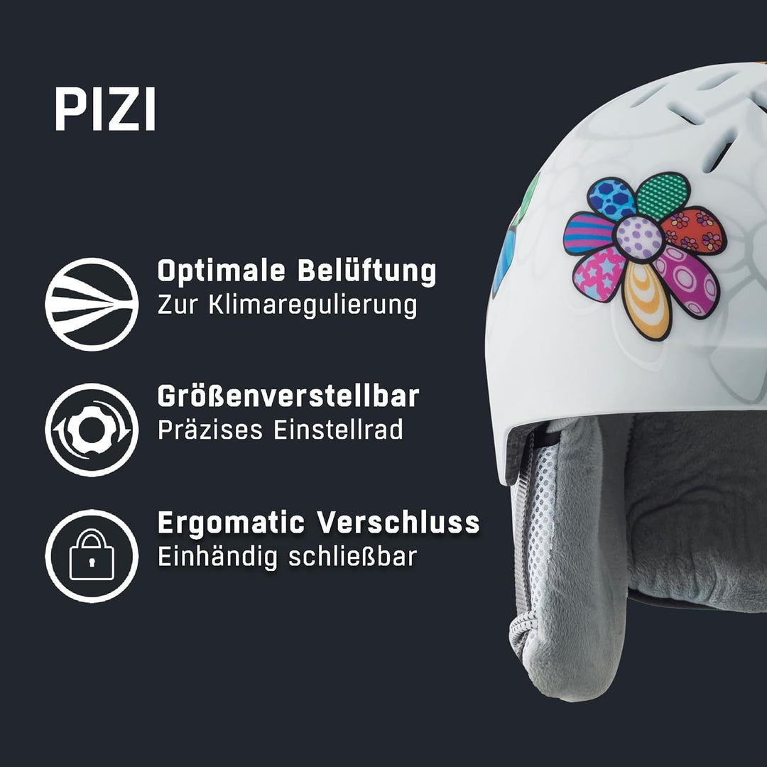 ALPINA PIZI - Sicherer, Leichter & Stossabsorbierender Skihelm Mit Abnehmbaren Ohrenpolstern Für Kin