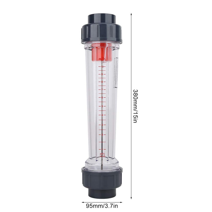 Kunststoff-Flüssigkeitsdurchflussmesser, Rohrtyp 1-10 m³/h, hohe Genauigkeit LZS-40 (D) Wasserdurchf