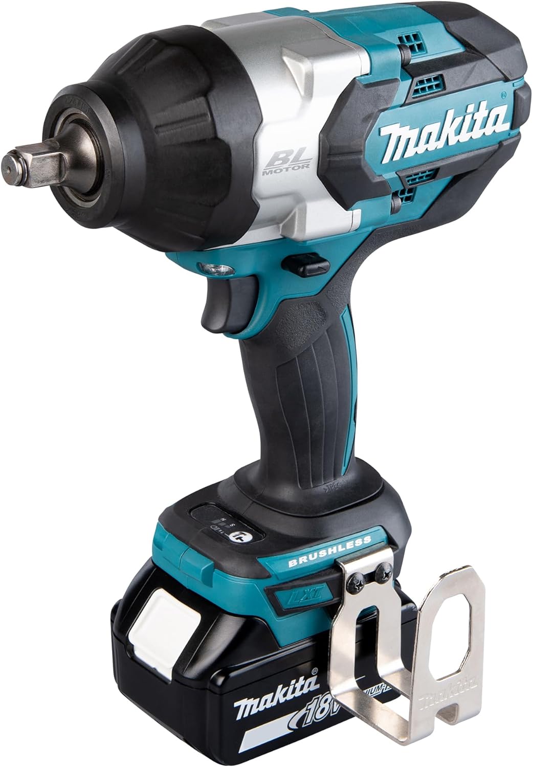 Makita DTW1002RTJ Akku-Schlagschrauber 18 V / 5,0 Ah, 2 Akkus + Ladegerät im MAKPAC mit 2 Akkus + La
