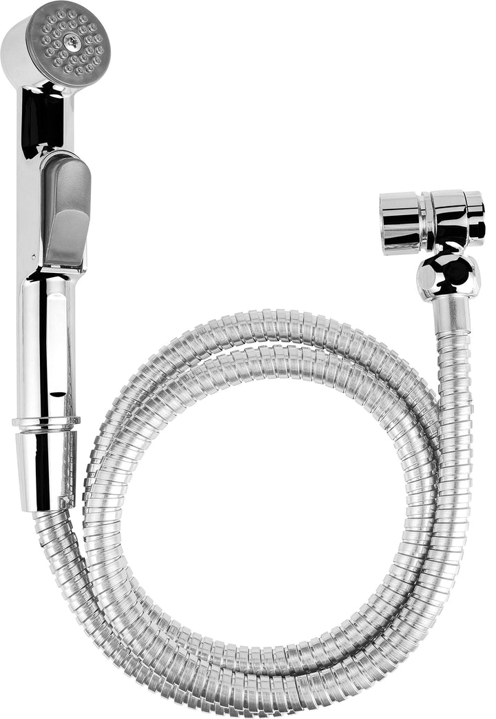 Cornat Bidet-Handbrausen-Set - Verwendbar an Armatur & Eckventil - Einfaches Umschalten - Inkl. Wand