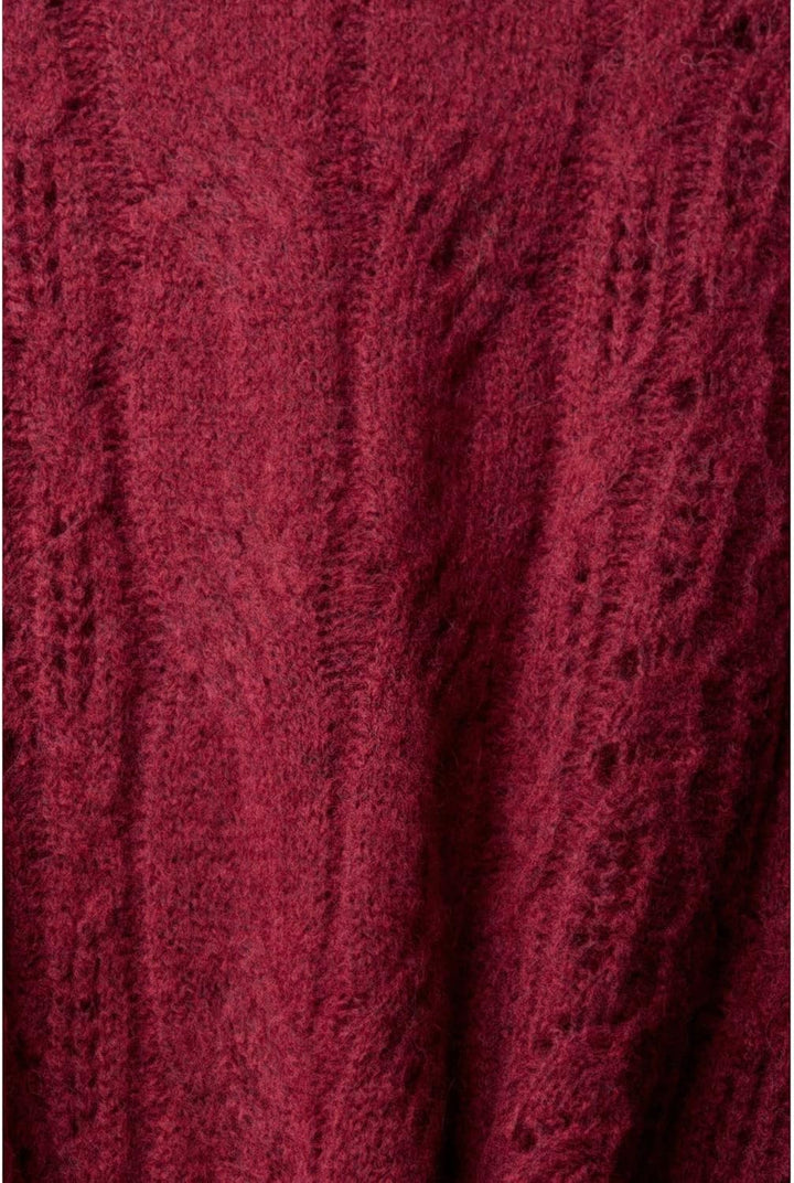 ESPRIT Damen Pullover XS 615/Cherry Red, XS 615/Cherry Red