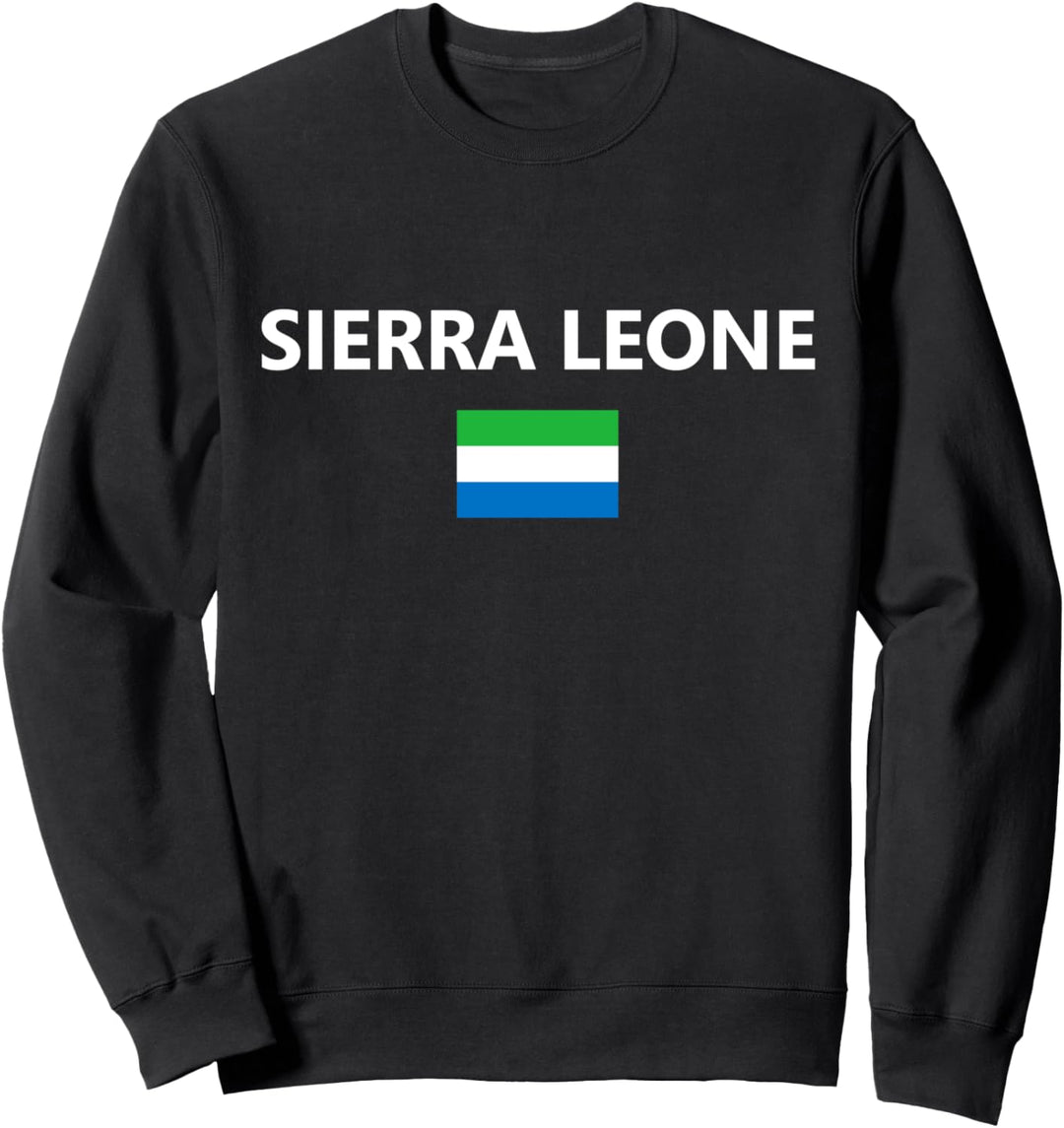 Sierra Leone Flagge Land Flag Country Sweatshirt