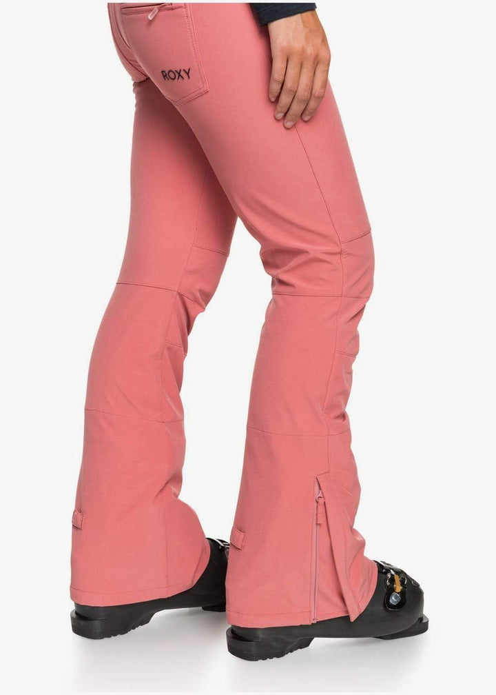 Roxy Damen Creek-Shell-Schneehose für Frauen, Dusty Rose