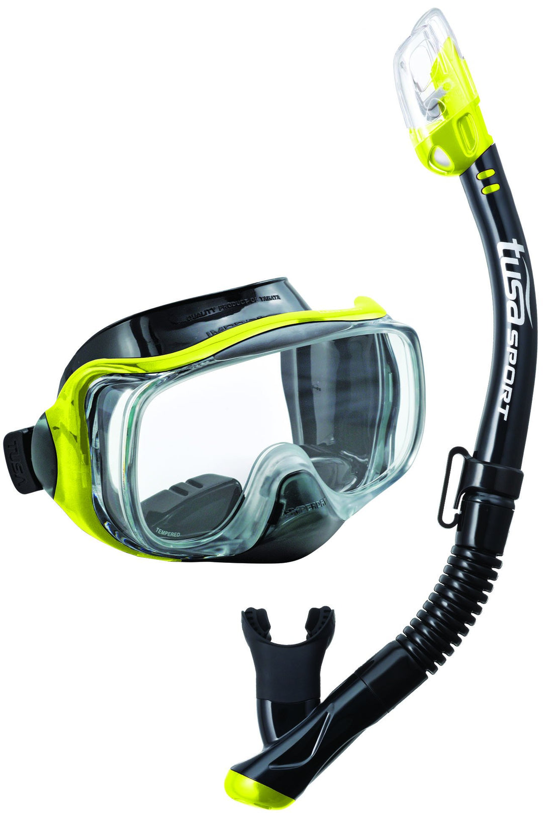 TUSA Sport Imprex 3D Dry Schnorchelset schnorchel-maske trocken schnorchel silikon, erwachsene Flash