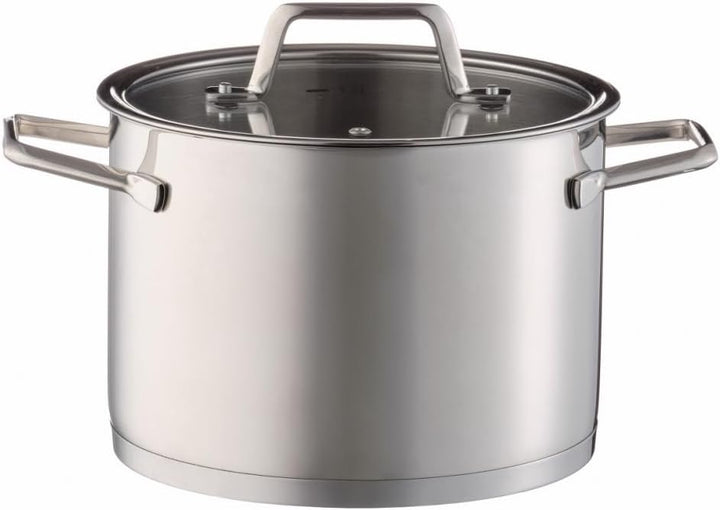 Brandani 51122 Topf-Set, 8-teilig, Edelstahl
