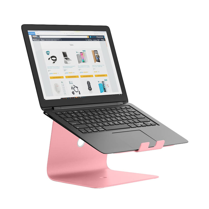 Slabo Notebookhalterung Laptopständer für MacBook/MacBook Air/MacBook Pro/alle Notebooks/Laptops Alu