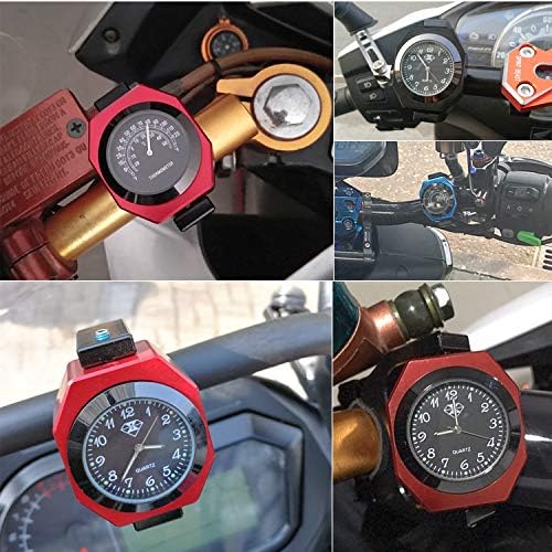 Motorrad wasserdichte Uhr schwarz blau rot silber für Fahrrad/Motorrad/SUV verschiedene Modelle, pas
