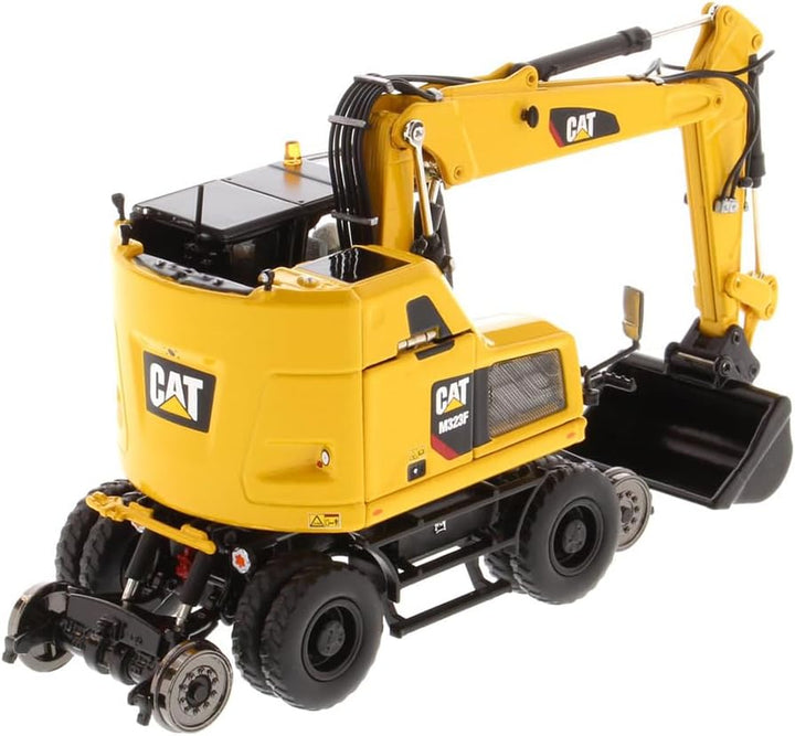 Diecast Masters 85661 - Caterpillar Zweiwegenbagger für Eisenbahn Cat M323F Rail, Massstab 1:50, ca.