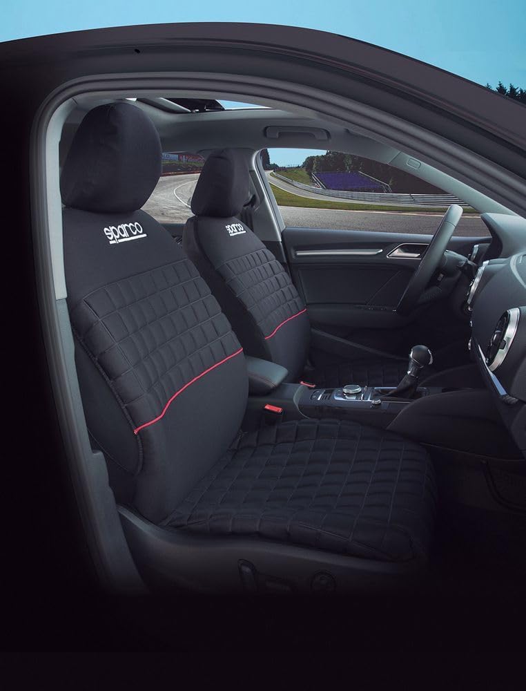 SPARCO SPC1042RS Satz Sitzbezüge, Rot
