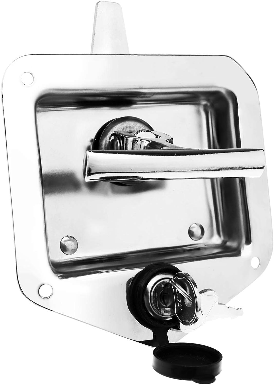 OTOTEC 2 Satz T Griff Cam Latch Verschluss mit Befestigungslöchern Schloss Staubschutz Kit 304 Edels