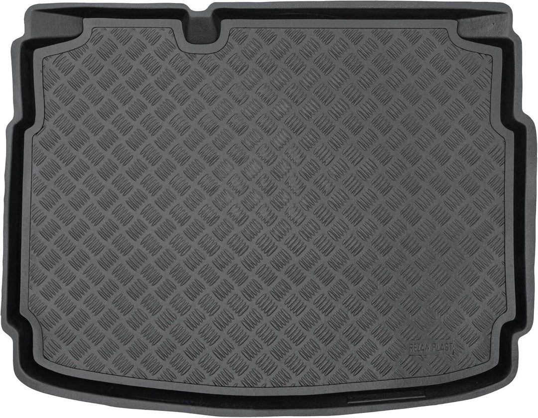 SMK Kofferraum schutzmatte Kofferraummatte passt für SEAT Leon II MK2 2005-2013 Strapazierfähige Kof