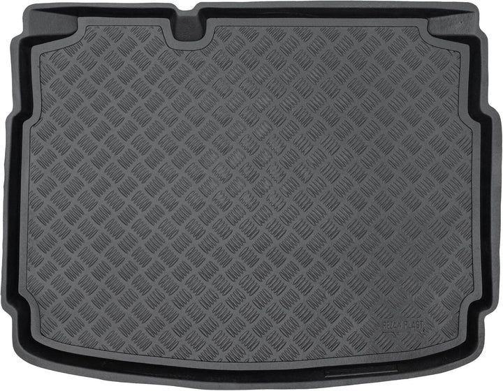 SMK Kofferraum schutzmatte Kofferraummatte passt für SEAT Leon II MK2 2005-2013 Strapazierfähige Kof