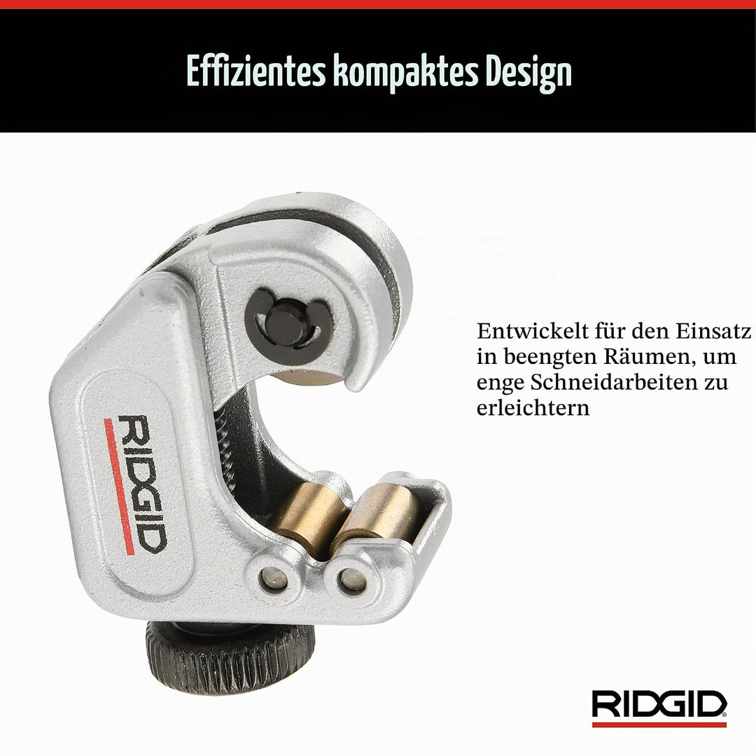 RIDGID 32975 Kupfer Rohrschneider 3 - 16 mm 1/8-inch to 5/8-inch Single, 1/8-inch to 5/8-inch Single