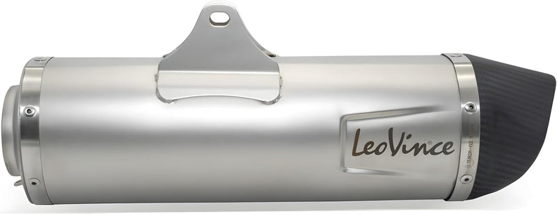 Auspuffanlage LeoVince Komplettanlage SBK LV ONE EVO, Edelstahl, Carbon Kappe, 1/1 für KTM 690 SMC R