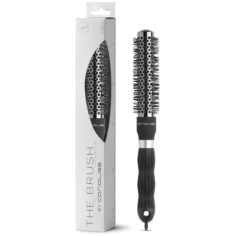 CORIOLISS | Haarbürsten für Frauen | Professionelle Titanium Round Barrel Ionic Haarbürste | Ideal f