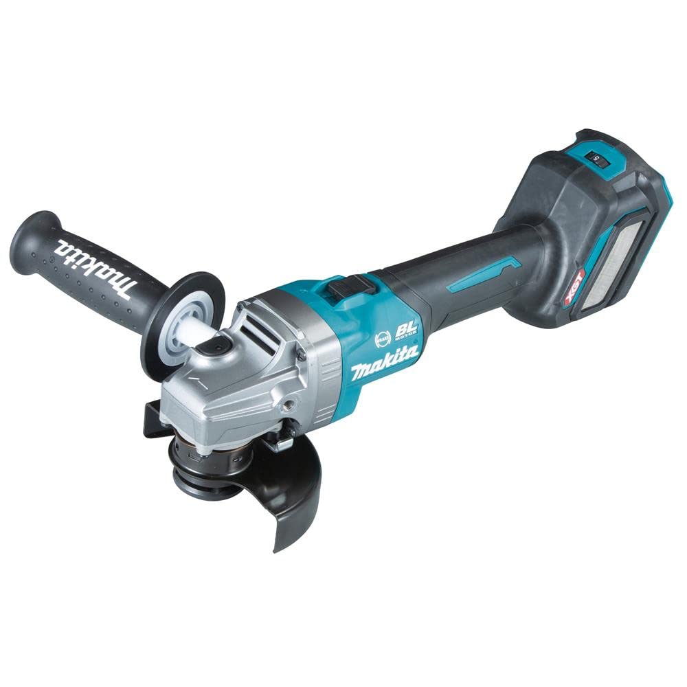 Makita GA022GZ 40 V Max Li-Ion XGT 115 mm bürstenloser Winkelschleifer – Batterien und Ladegerät nic