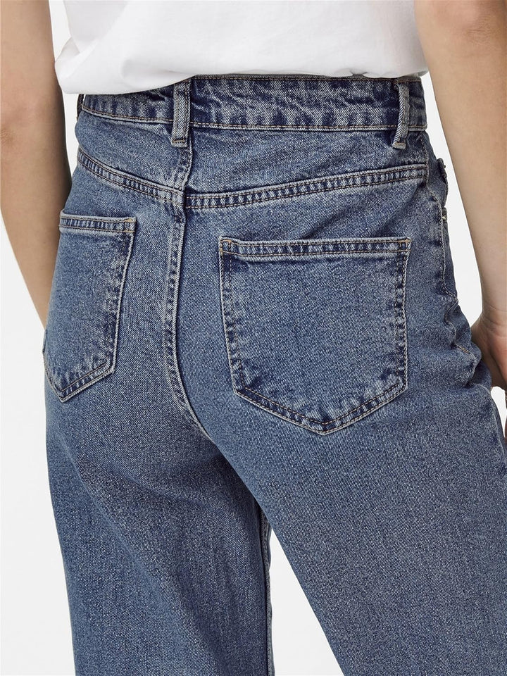 Only Damen Jeans 15235595 25W / 32L Medium Blue Denim, 25W / 32L Medium Blue Denim