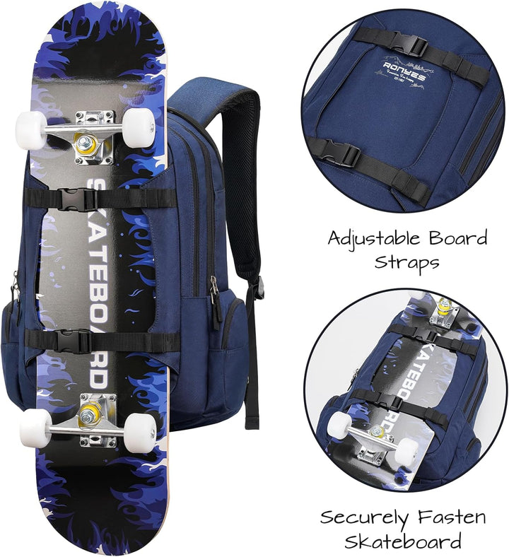 Ronyes Basketball Tasche Blau, Blau