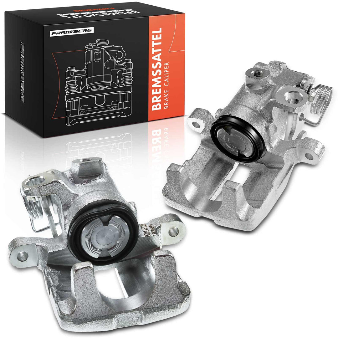 Frankberg 2x Bremssattel Bremszange Hinterachse Kompatibel mit 80/90 893 894 8A2 1986-1991 100 443 4