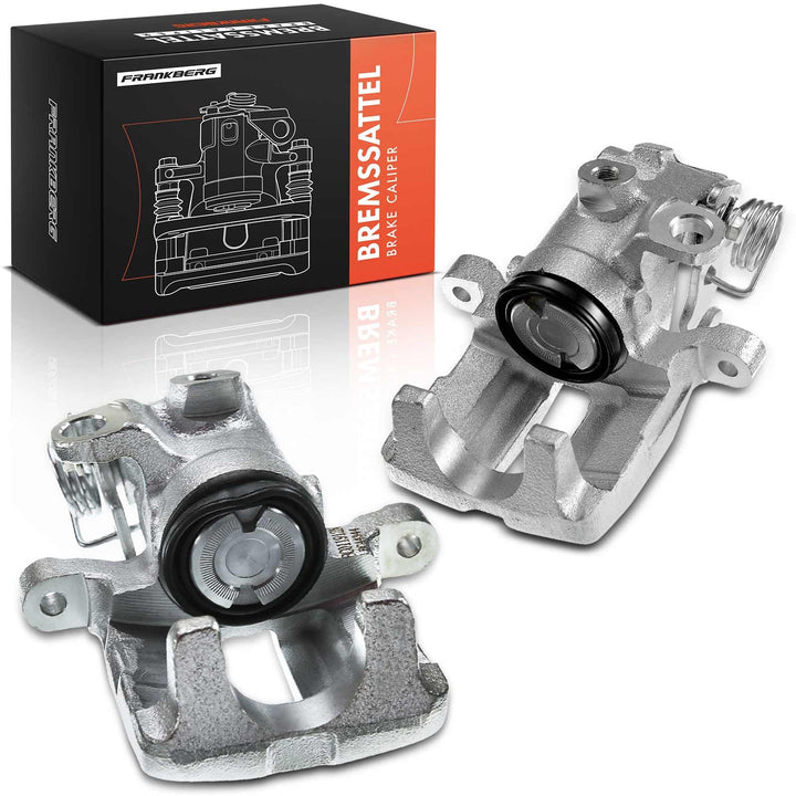 Frankberg 2x Bremssattel Bremszange Hinterachse Kompatibel mit 80/90 893 894 8A2 1986-1991 100 443 4